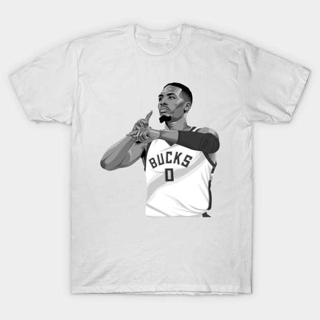 Damian Lillard Dame Time T-Shirt by knnthmrctn